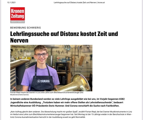 Kronen Zeitung Florian Riepl 2021